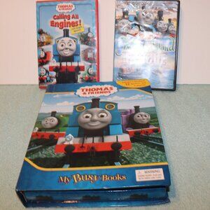 My Busy Books Thomas & Friends Story 12 Figures (Playmat Missing) & 2 Movies